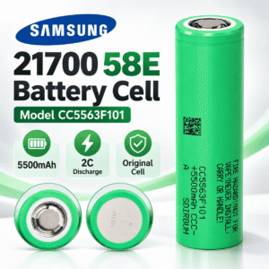 Samsung 58E 21700 5500mAh CC5563F101 2C 10.7A Battery