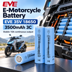EVE 35V 18650 3500mAh 3C 10A 电池