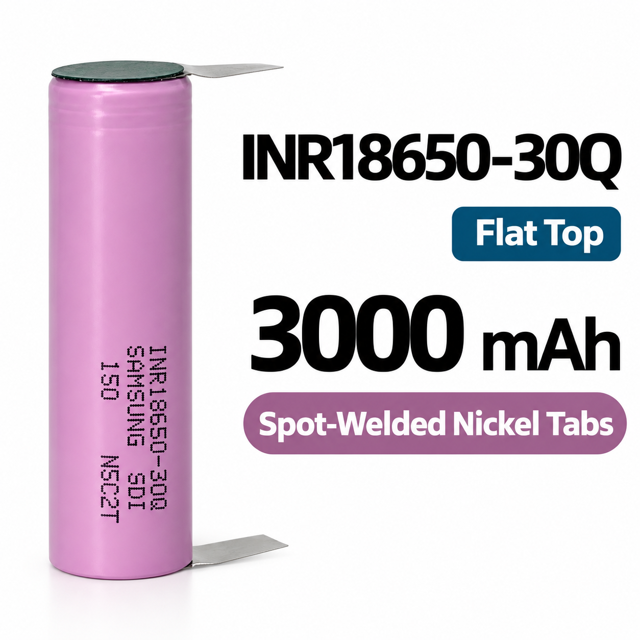 Samsung 30Q 18650 3000mAh 5C 15A Battery - 图片 8
