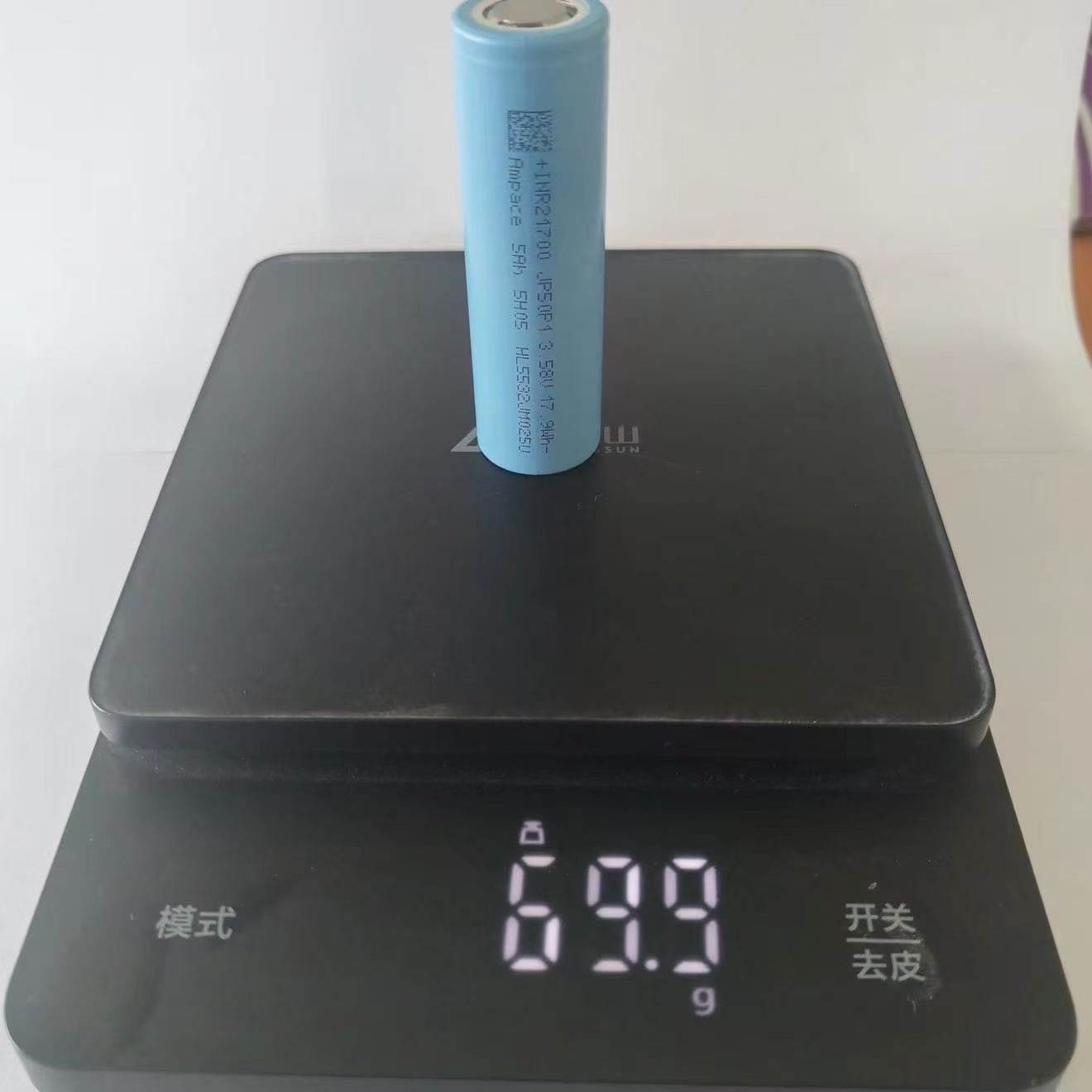Ampace JP50 21700 5000mah 12C 60A Battery - 图片 18