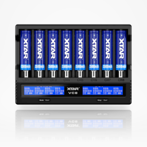 XTAR VC8 8 Bay Smart Li-ion Battery Charger