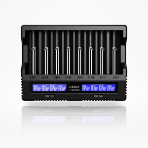 XTAR VC8S SET - 8 Bay Smart Li-ion Battery Charger