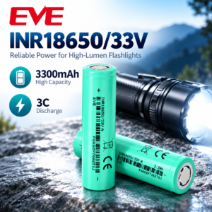 EVE 33V 18650 3200mAh 3C 10A 电池