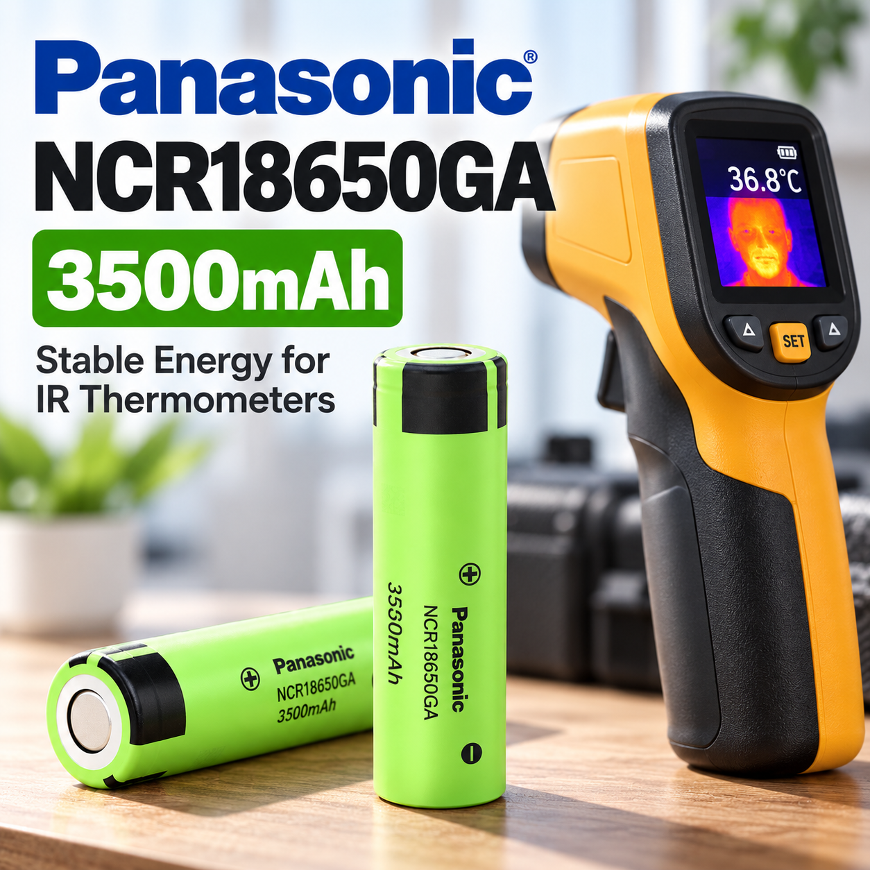 Panasonic NCR18650GA 3450mAh 10C Battery - 图片 4